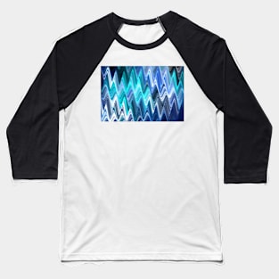 Teal waves Baseball T-Shirt